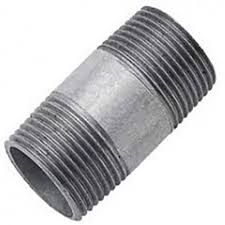 1/8" Heavy Galvanized Barrel Nipple