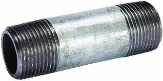 1/8" Heavy Galvanized Barrel Nipple