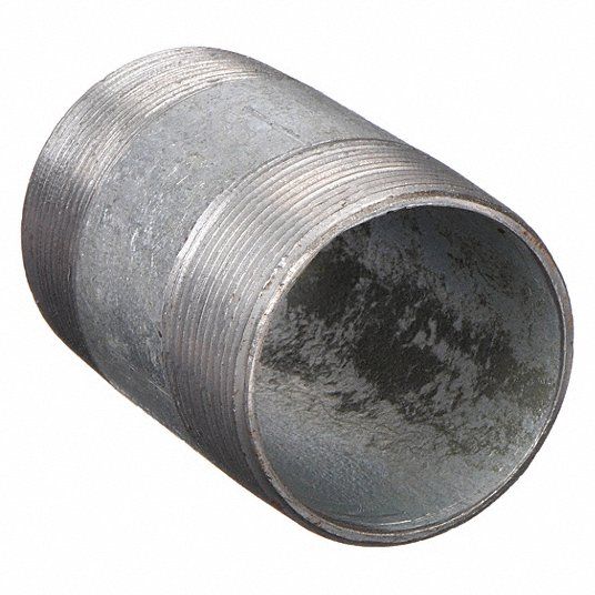 3-inch Galvanized Pipe Nipple